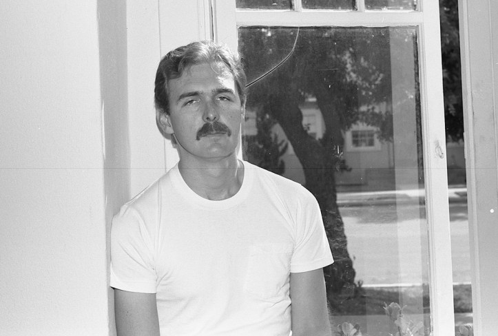 Syd Weedon on my birthday 1982, Coronado Island, San Diego, CA.